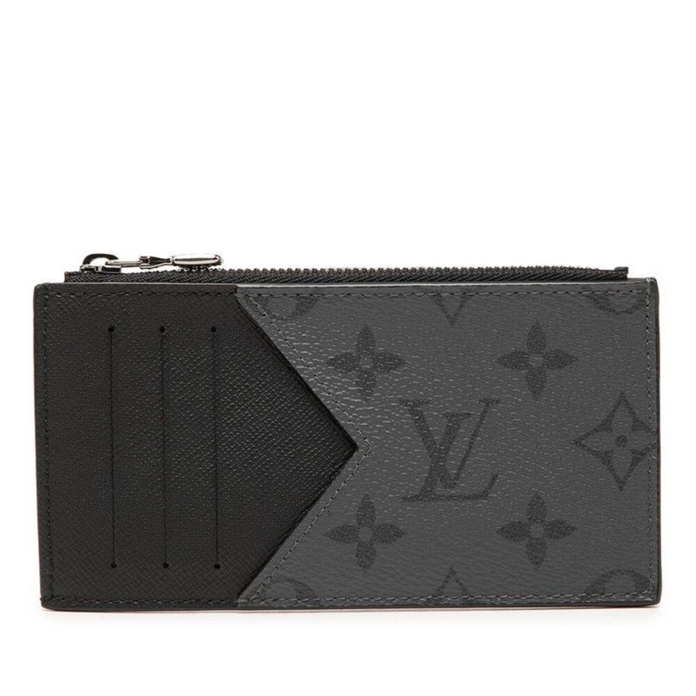 Louis Vuitton Monogram Eclipse Reverse Coin Card Holder